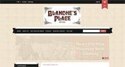 Desktop Screenshot of blanchesplace.com